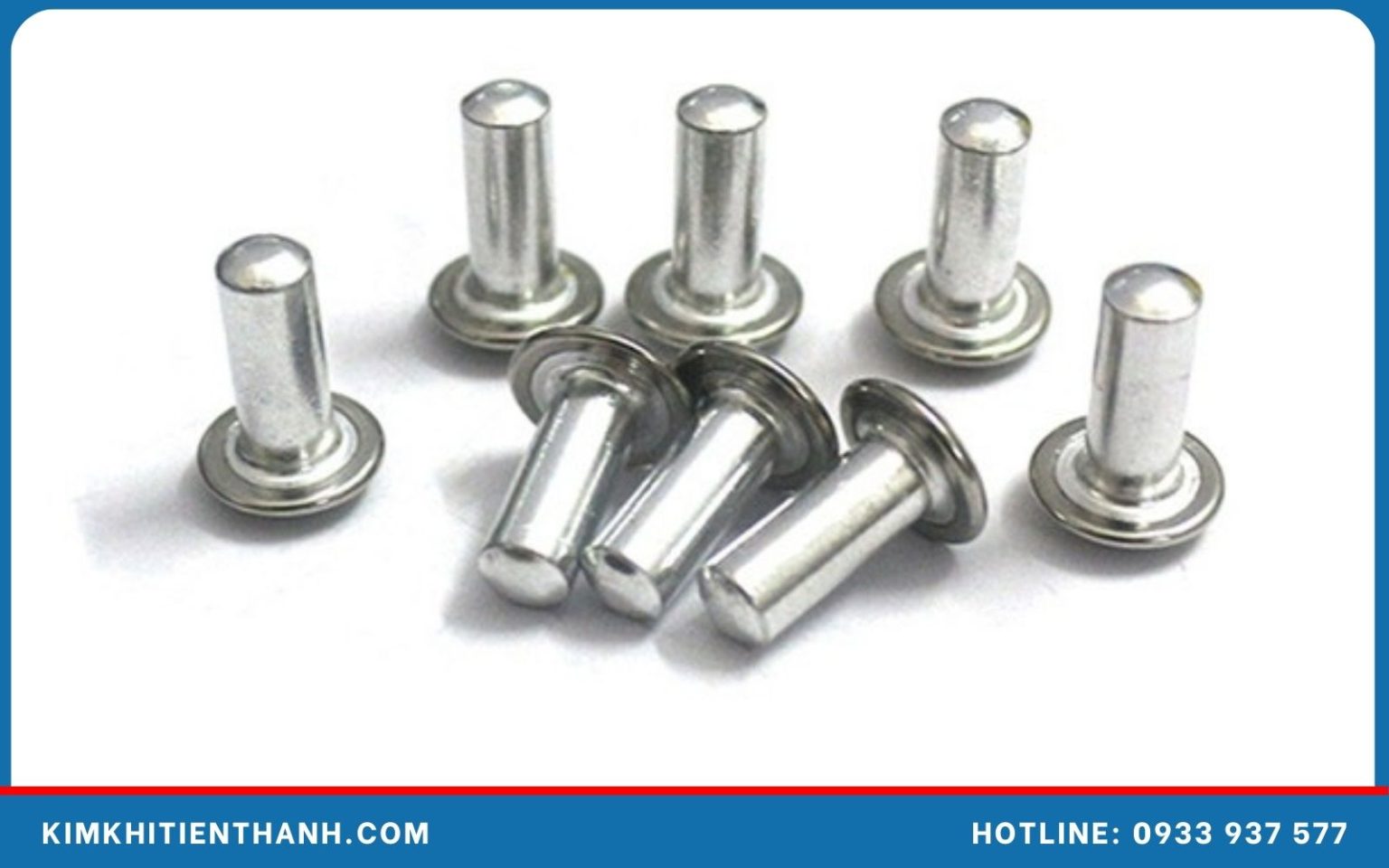 Đinh tán nhôm đặc rỗng - Đinh tán rive nhôm chất lượng