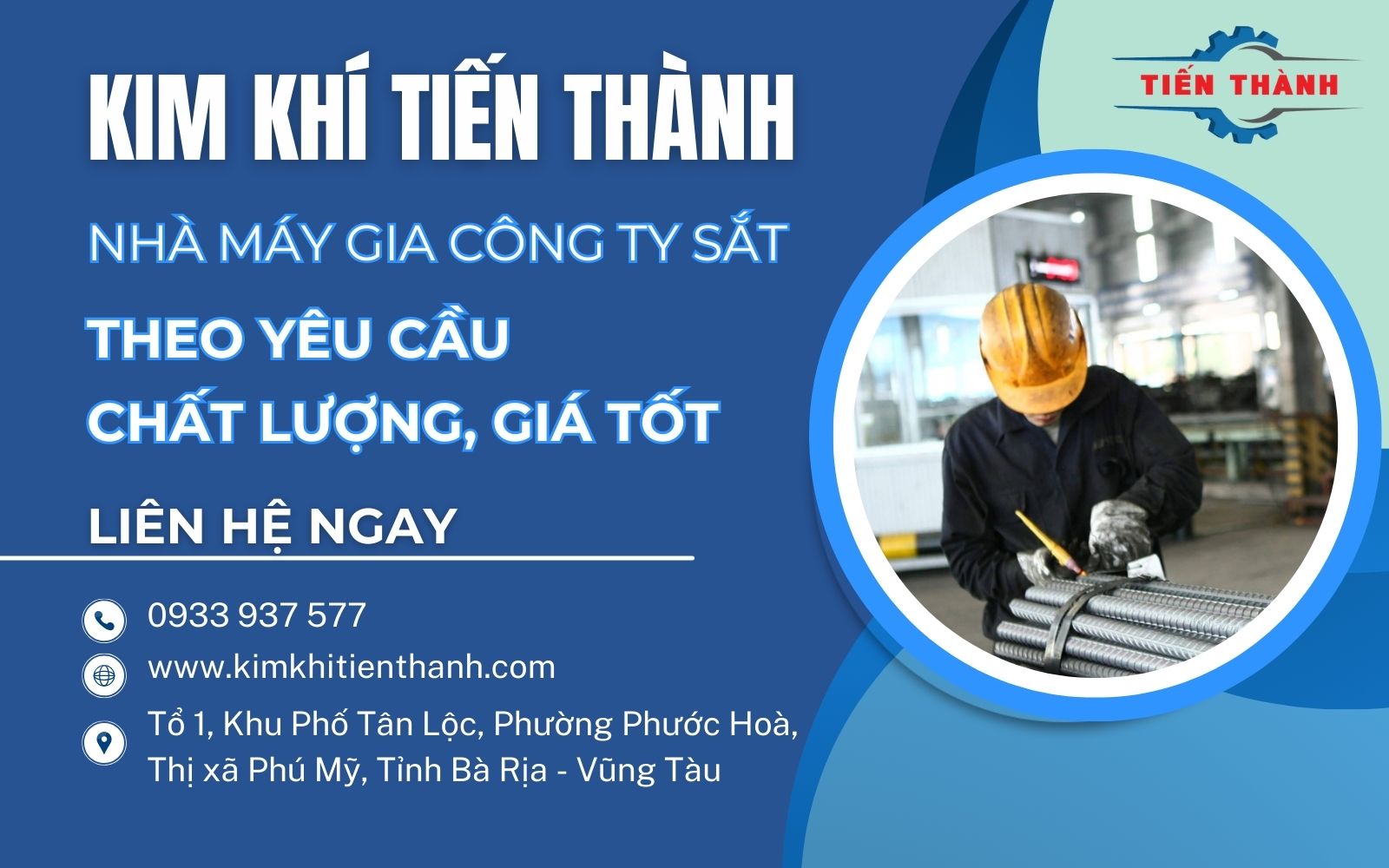 Kim Khí Tiến Thành – Đơn vị gia công ty sắt uy tín, giá tốt