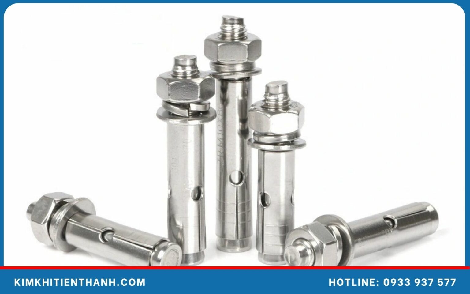 Bu lông nở inox 304 (tắc kê nở inox 304) giá tốt chất lượng