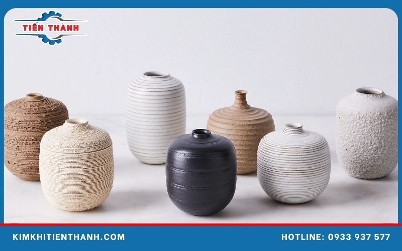 Vật liệu cơ khí vô cơ được chế tạo thành gốm, sứ