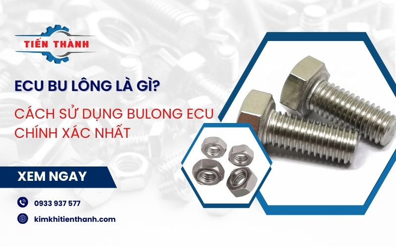 Tìm hiểu ecu bulong là gì chi tiết