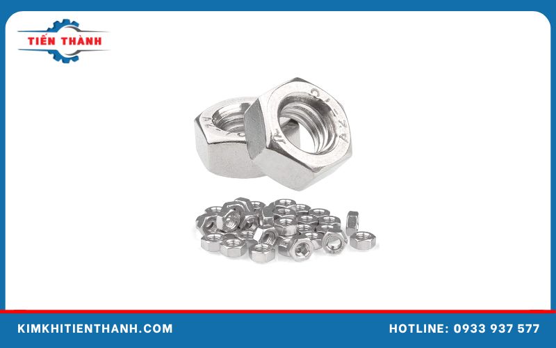 Đai ốc Inox được ứng dụng trong nhiều lĩnh vực khác nhau