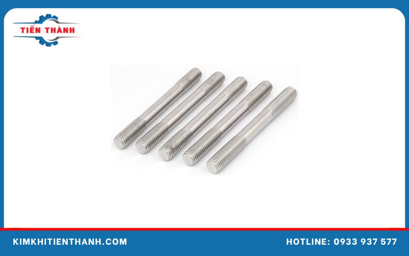 Gia công ty ren 2 đầu (Studs Double Thread Bolt)