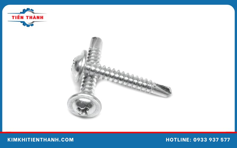 Vít tự khoan Inox đầu tròn 316