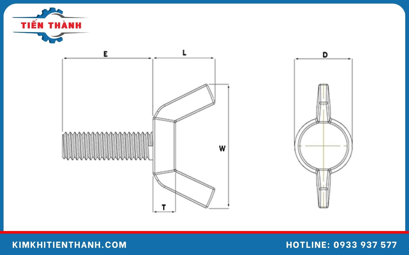 Cấu tạo bulong chuồn chuồn