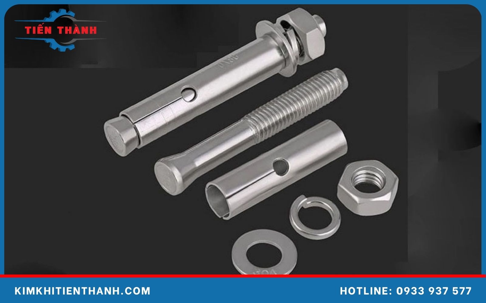 Cấu tạo của tắc kê nở sắt M14
