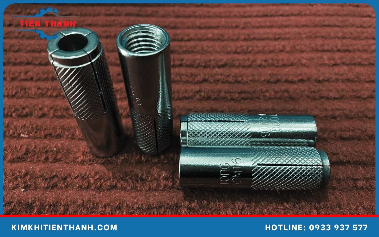 Cấu tạo bulong nở đạn m10