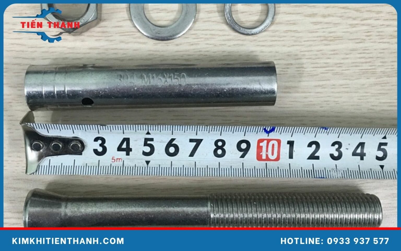 Bu lông nở M16 - Tắc kê nở sắt M16 chất lượng, giá tốt