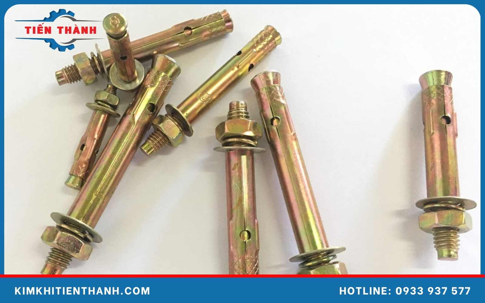 Kích thước tắc kê nở M12 khá đa dạng