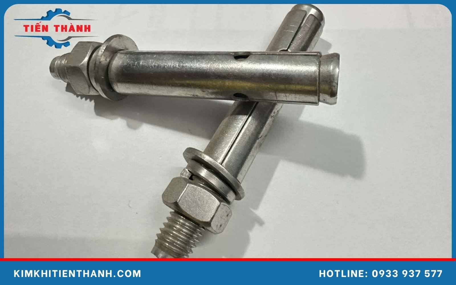 Thông số kỹ thuật của bu lông nở sắt M12
