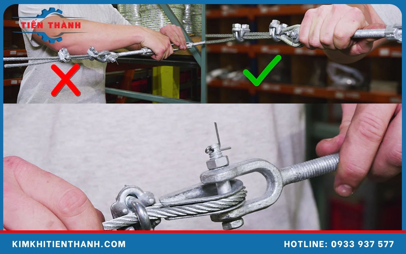 Hướng dẫn sử dụng tăng đơ sắt M24 đúng cách