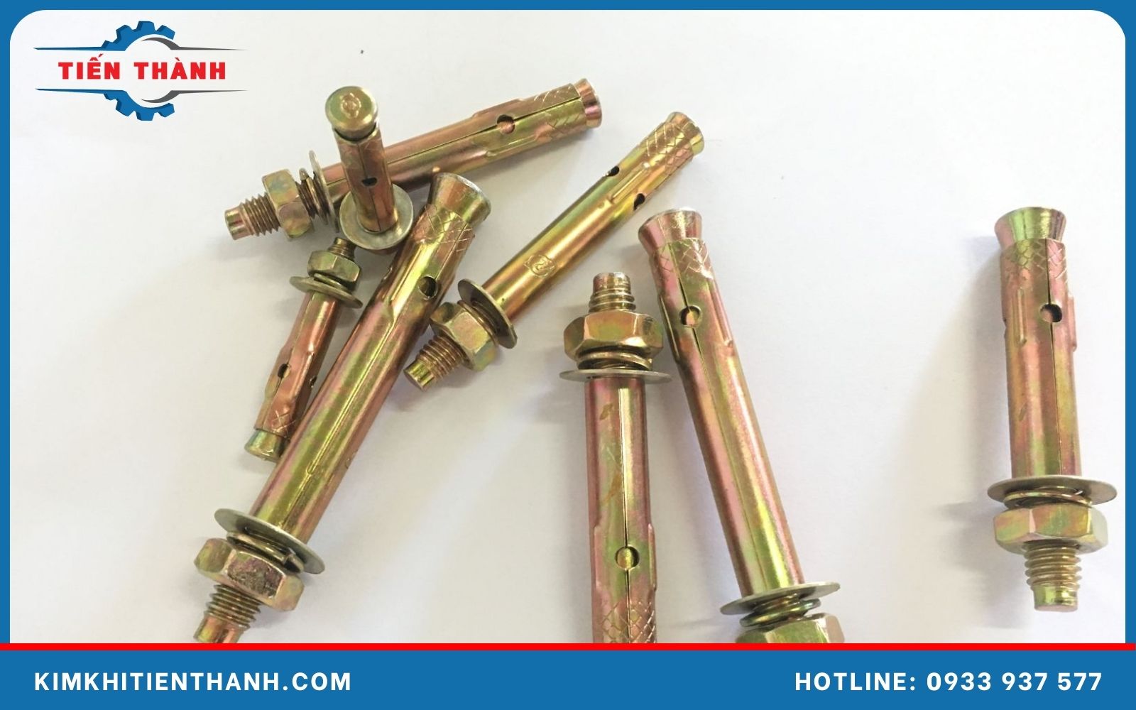 Tắc kê nở rút có đường kính ren từ M6 đến M20
