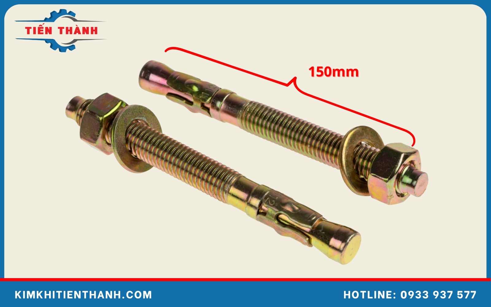 Thông số chi tiết của bu lông m14