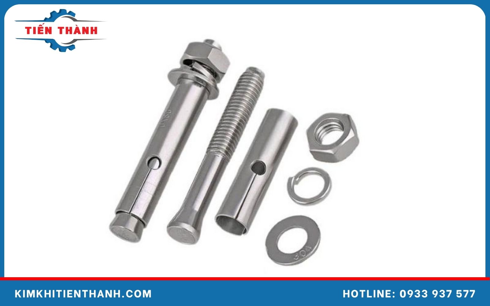 Các chi tiết của bulong M8