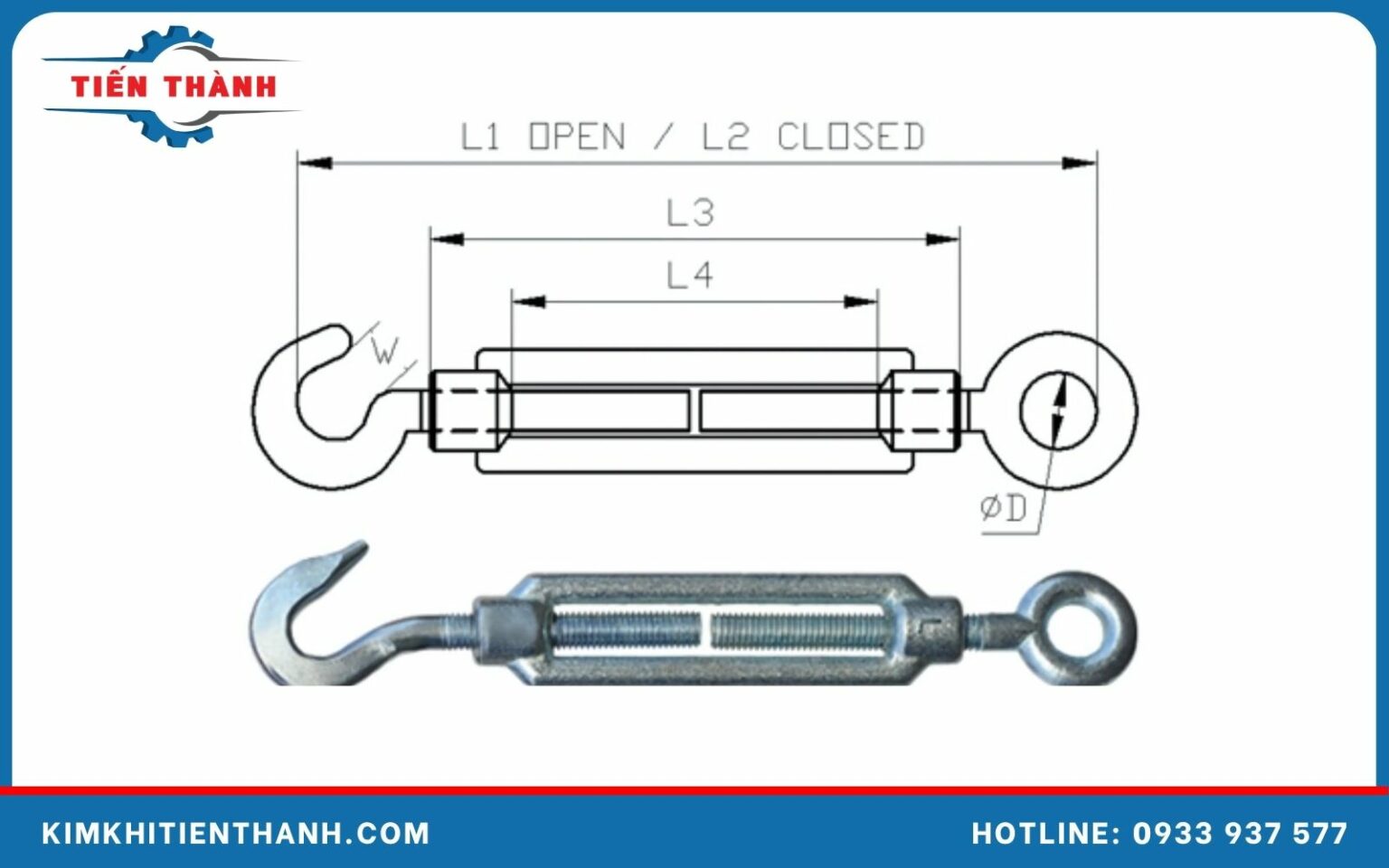 Tăng Đơ M22 Mức Giá Hấp Dẫn, Chất Lượng Tốt