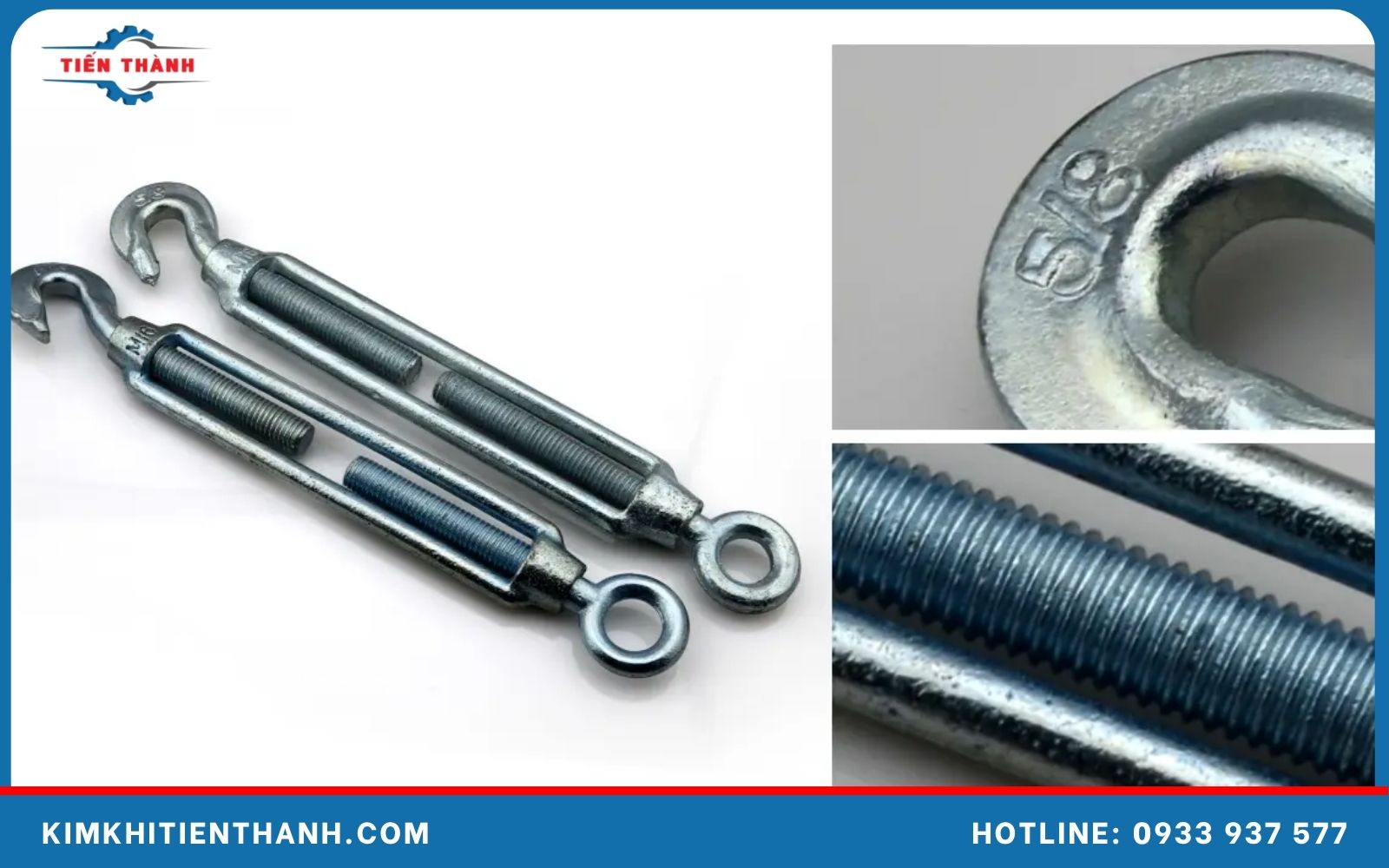 Thông số kỹ thuật tăng đơ M20 