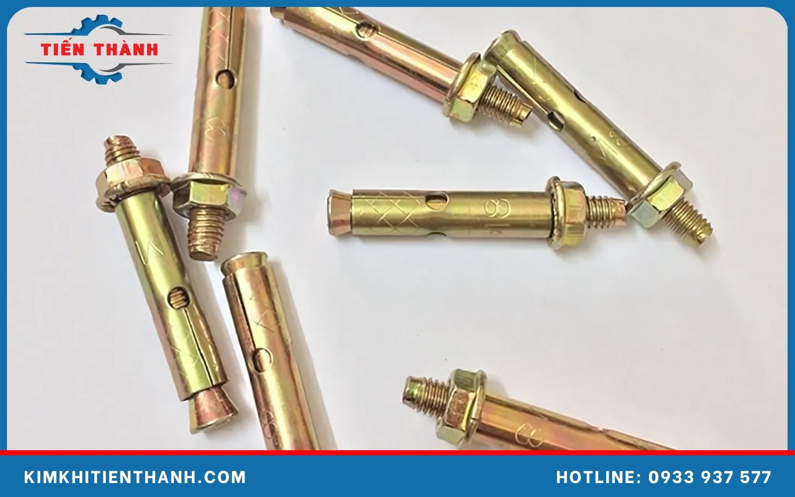 Cấu tạo chính của tắc kê sắt M10