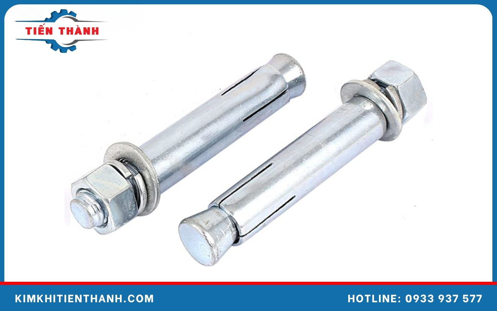 Cấu tạo Bulong nở M20