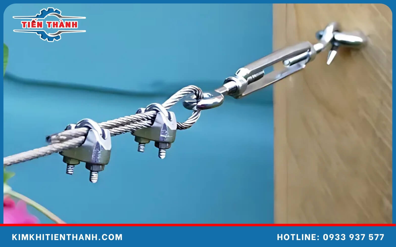 Ứng dụng thực tế của tăng đơ cáp M10