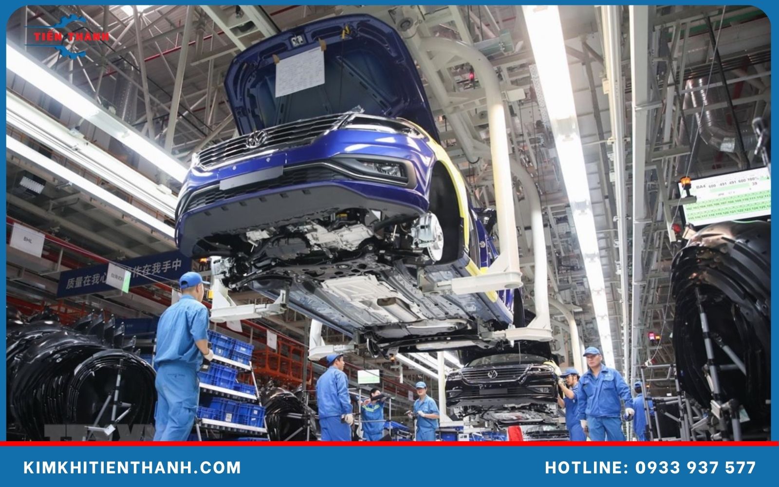 Ứng dụng của Bu lông tiêu chuẩn DIN 933 trong thực tế