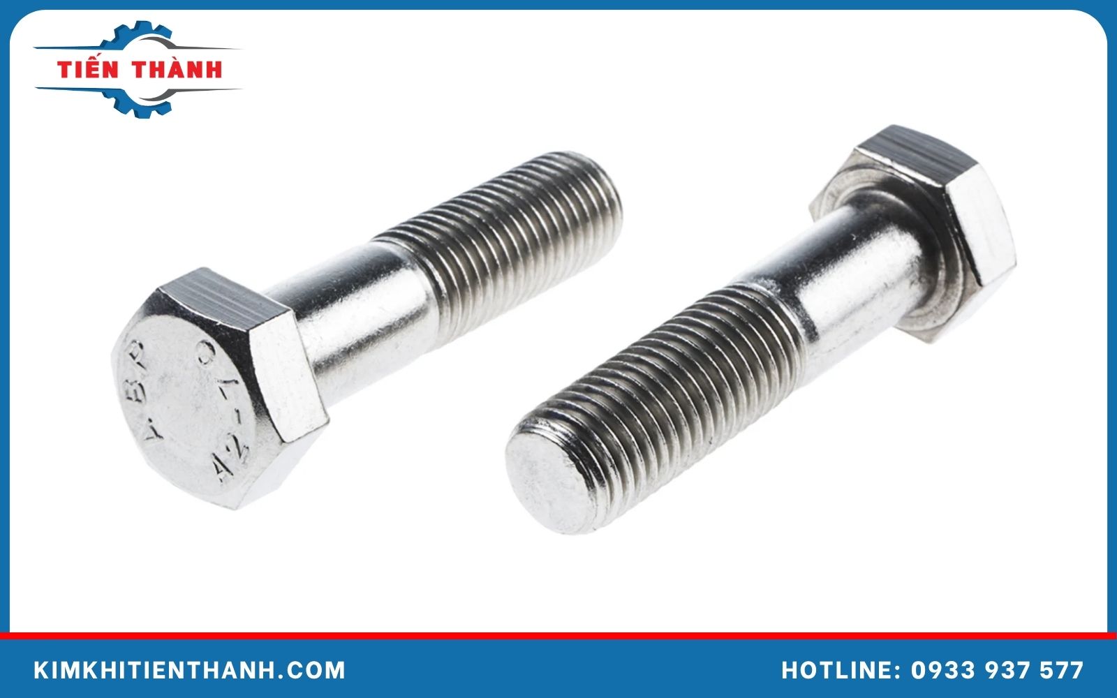 Bu lông M20X80 có nhiều loại cấp độ bền Những cấp bền của bulong M20X80