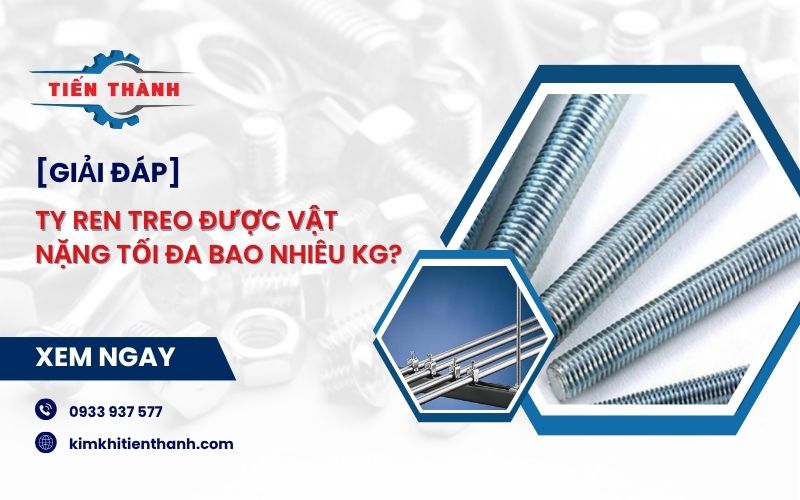 Ty ren treo được vật nặng tối đa bao nhiêu kg