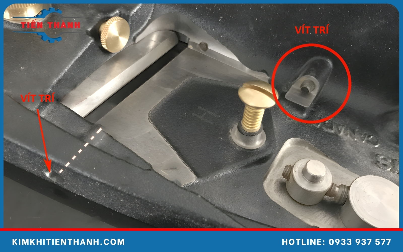 Hướng dẫn chi tiết các bước lắp đặt vít trí