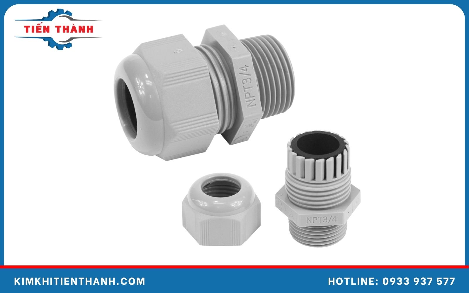 Ốc siết cáp nhựa