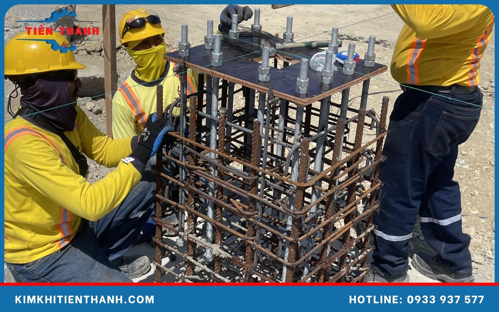 Quy trình lắp đặt bu lông neo