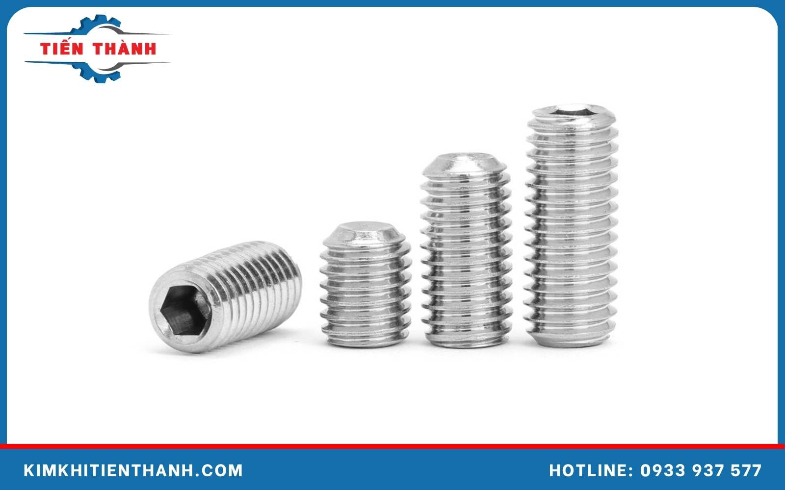 Loại vít trí lục giác đầu bằng