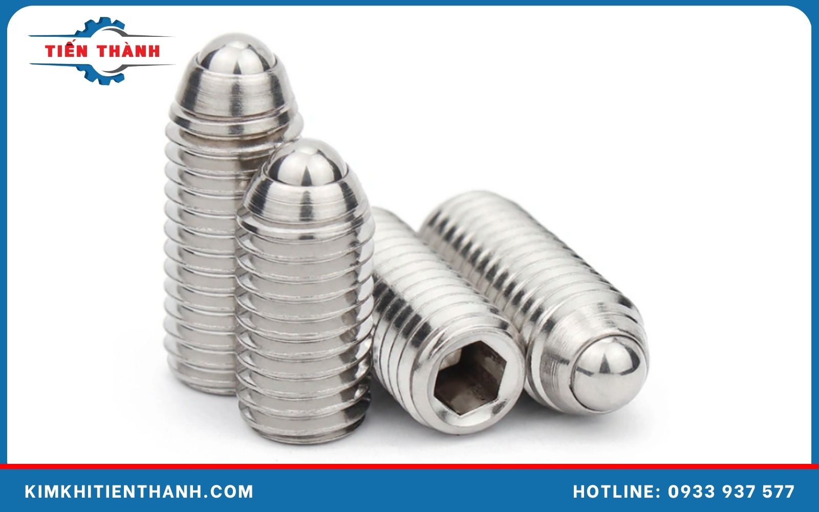 cấu tạo của bu lông vít đầu bi