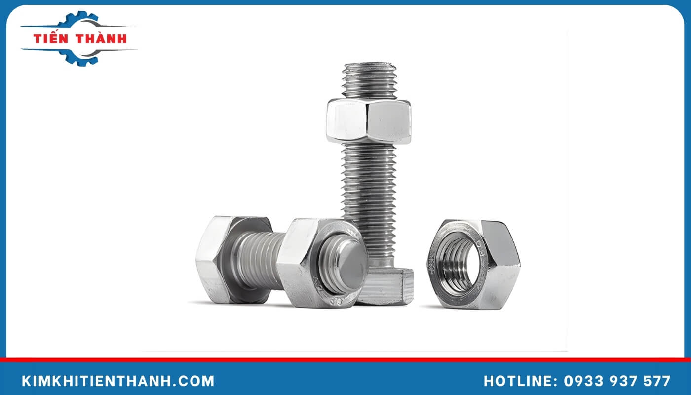 Đai ốc lục giác được sử dụng phổ biến trong nhiều công trình Phân loại bu lông lục giác