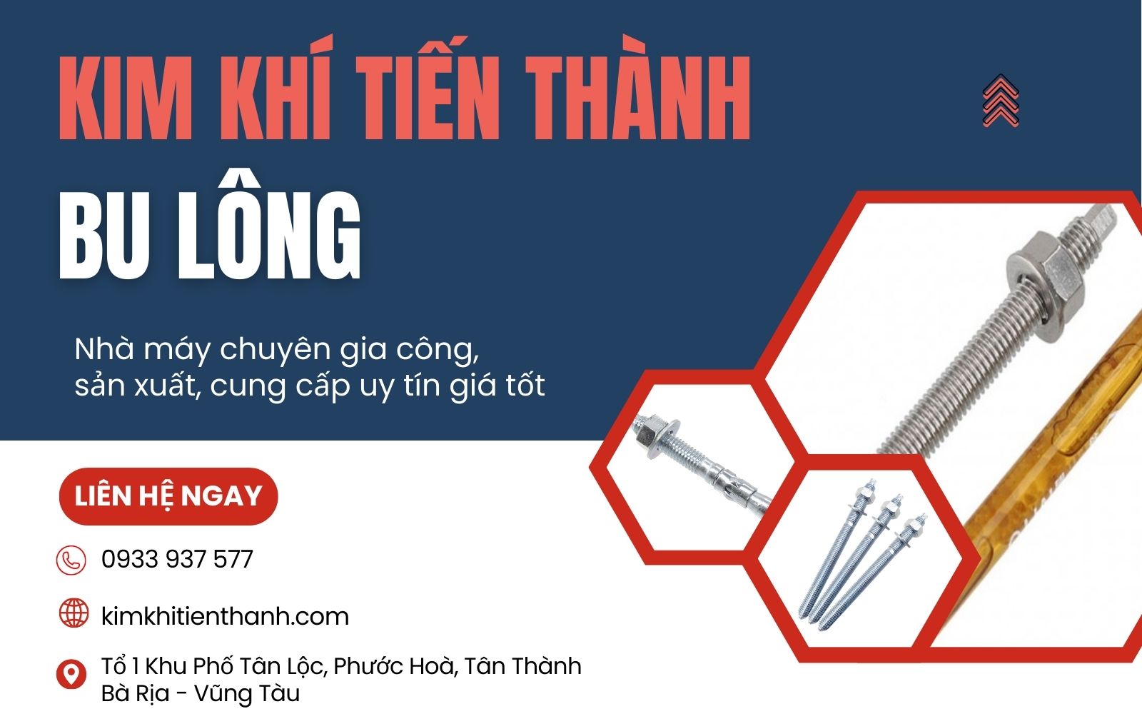 đơn vị cung cấp bu lông giá tốt