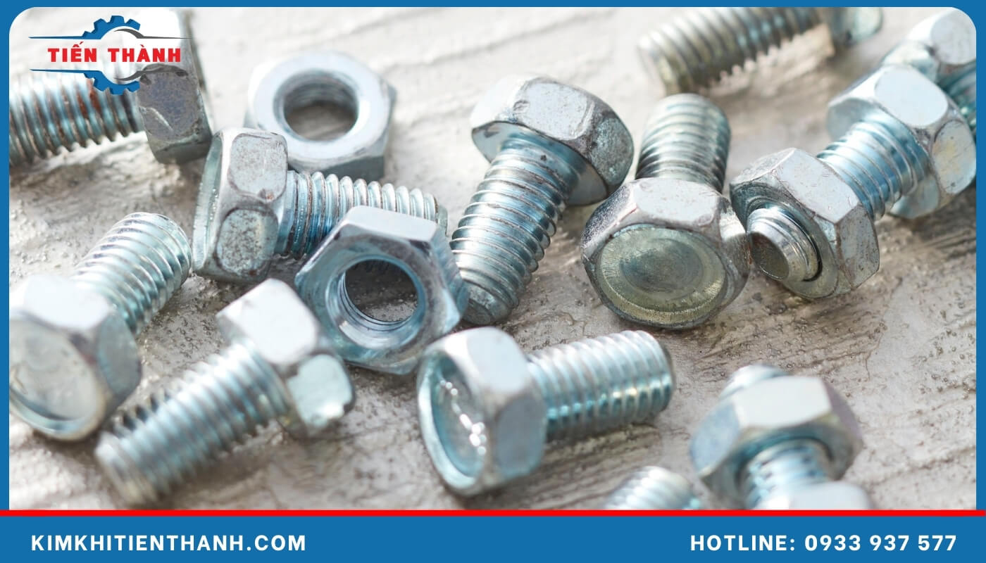 Đai ốc được chế tạo từ nhiều lạoi vật liệu Vật liệu chế tạo linh kiện đai ốc