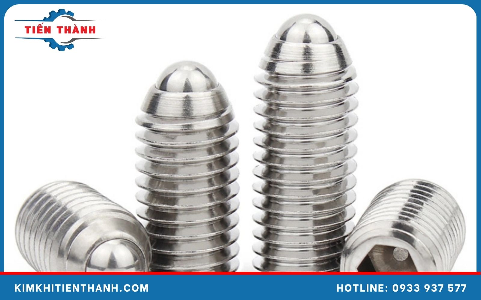 Phân loại vít trí đầu bi M6