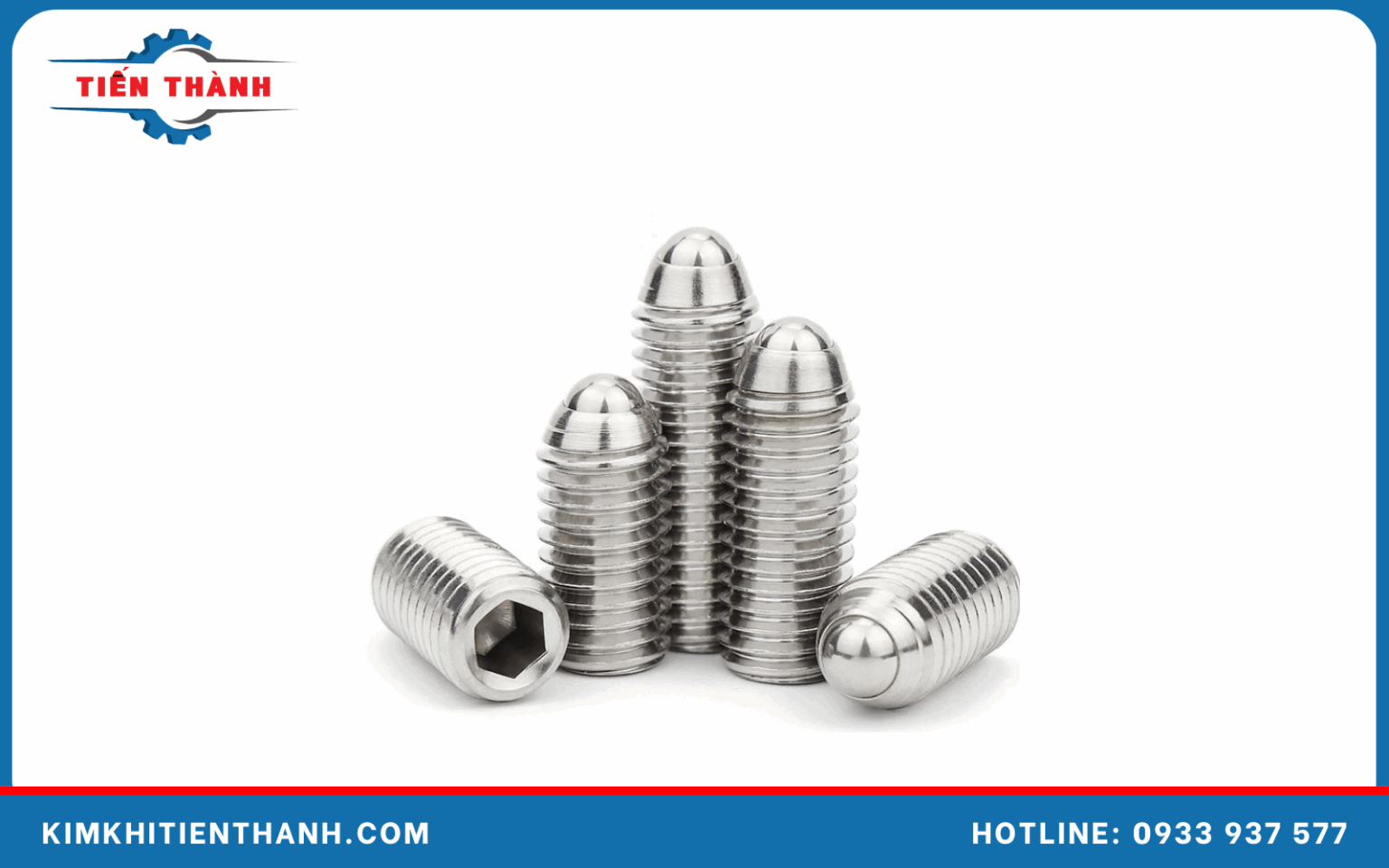 Vít trí inox 304 M5 giá tốt, gia công số lượng lớn