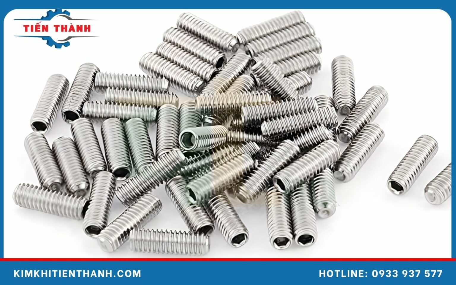 Vít trí inox 304 M12 độ bền chất lượng cao, giá tốt