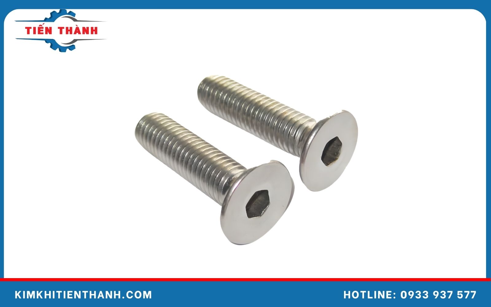 bulong lục giác chìm đầu bằng