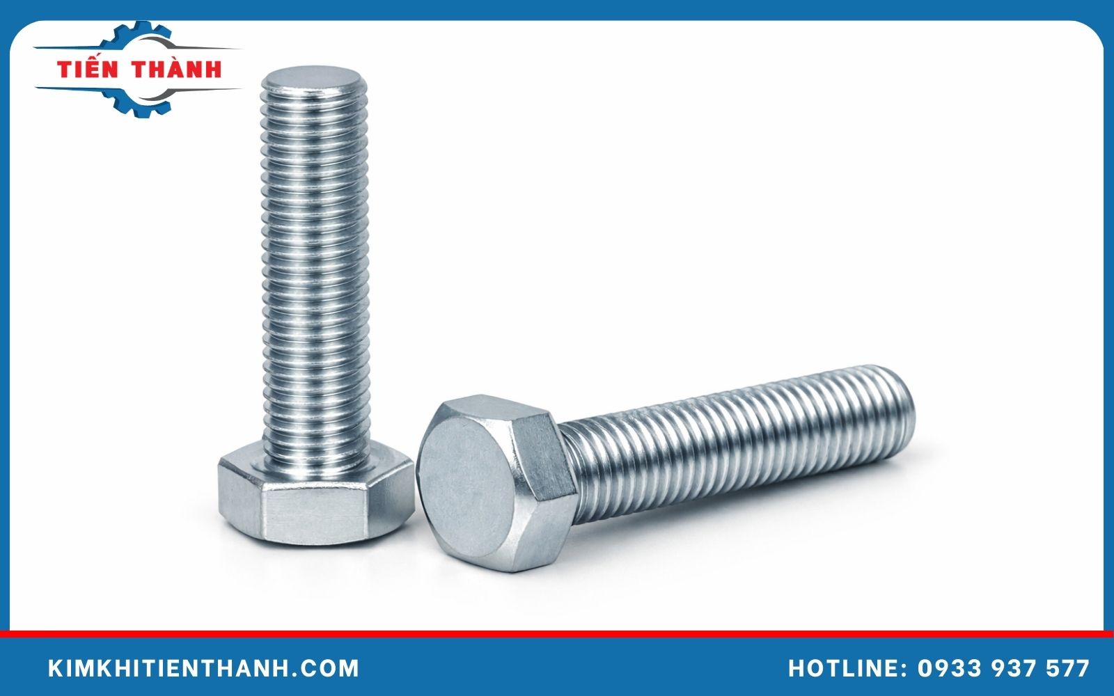 Bulong DIN 933 tiện ren suốt toàn thân, sản xuất theo tiêu chuẩn Metric DIN 933 Bu lông Inox DIN 933 là gì?