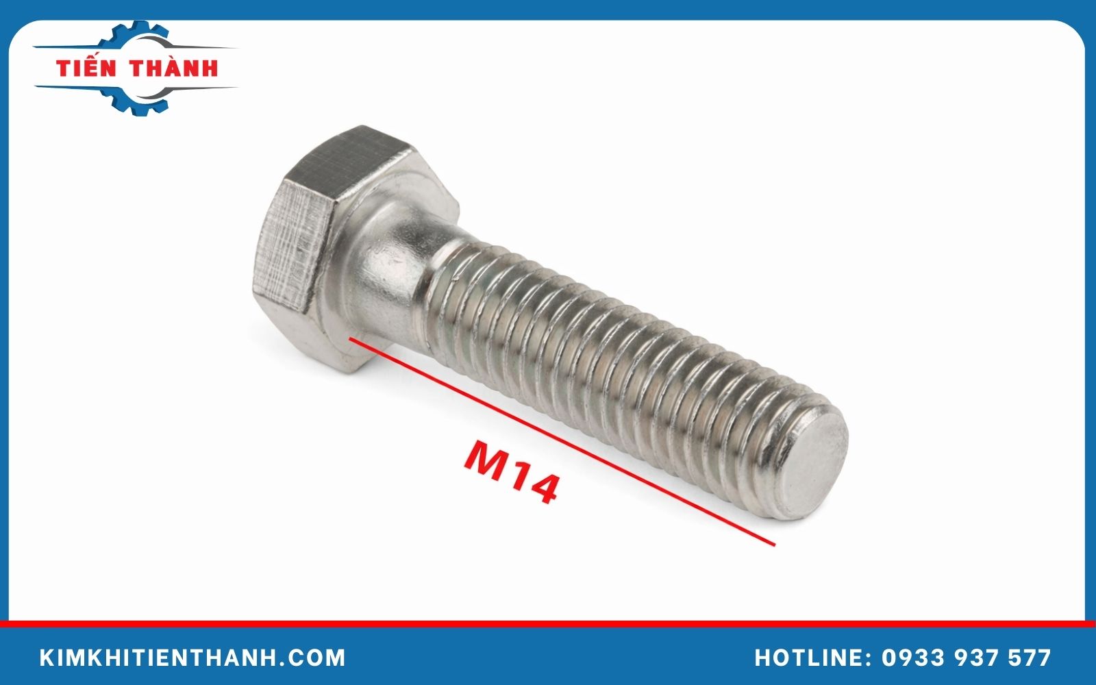cấu tạo bu lông m14