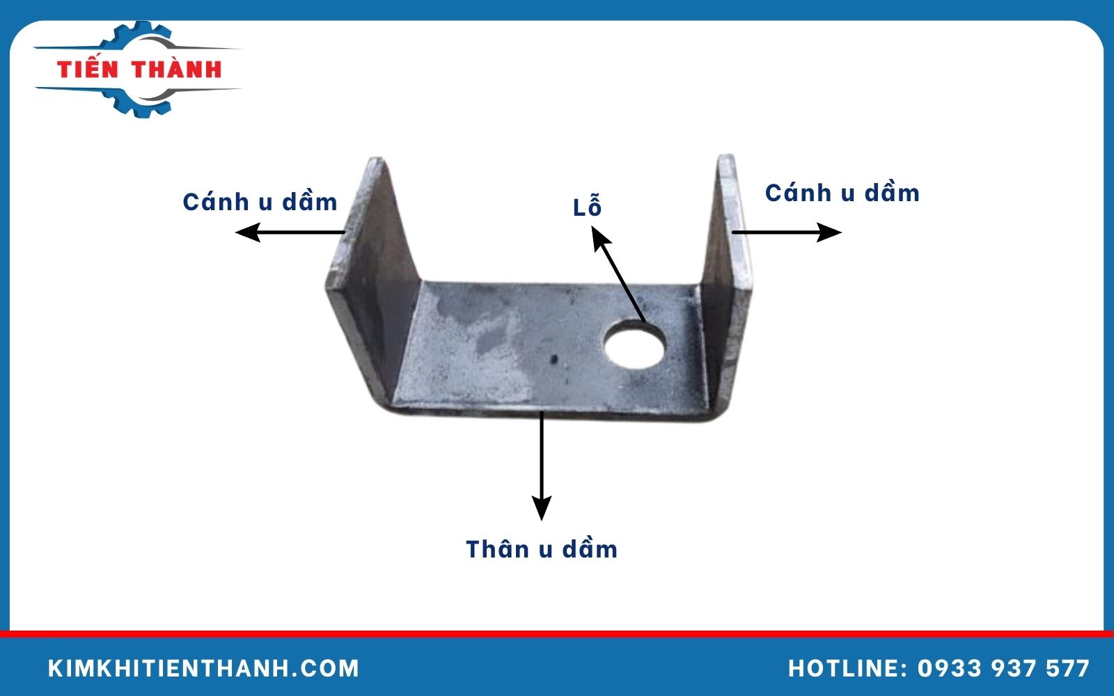 cấu tạo u kẹp xà gồ