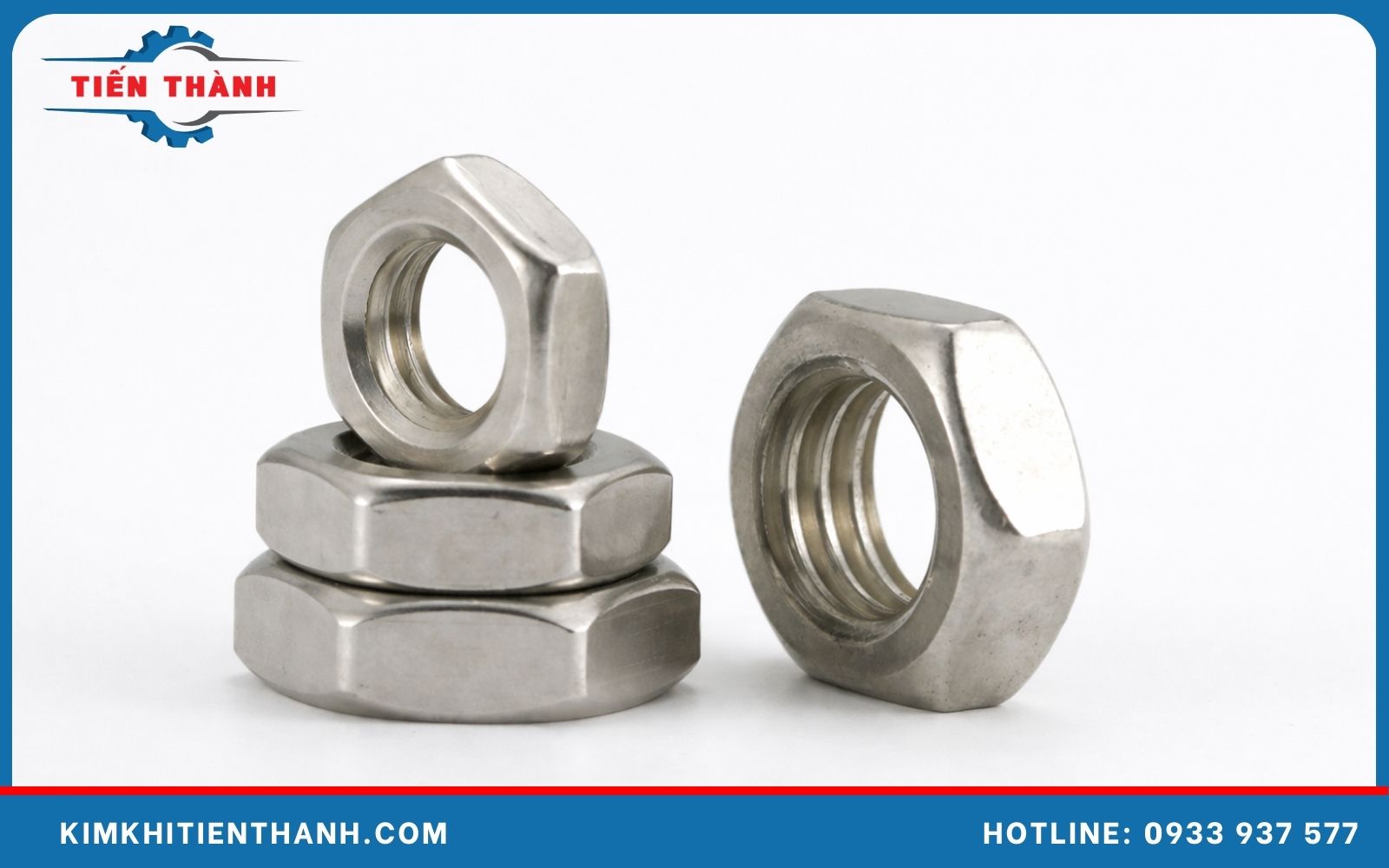 đai ốc lục giác mỏng