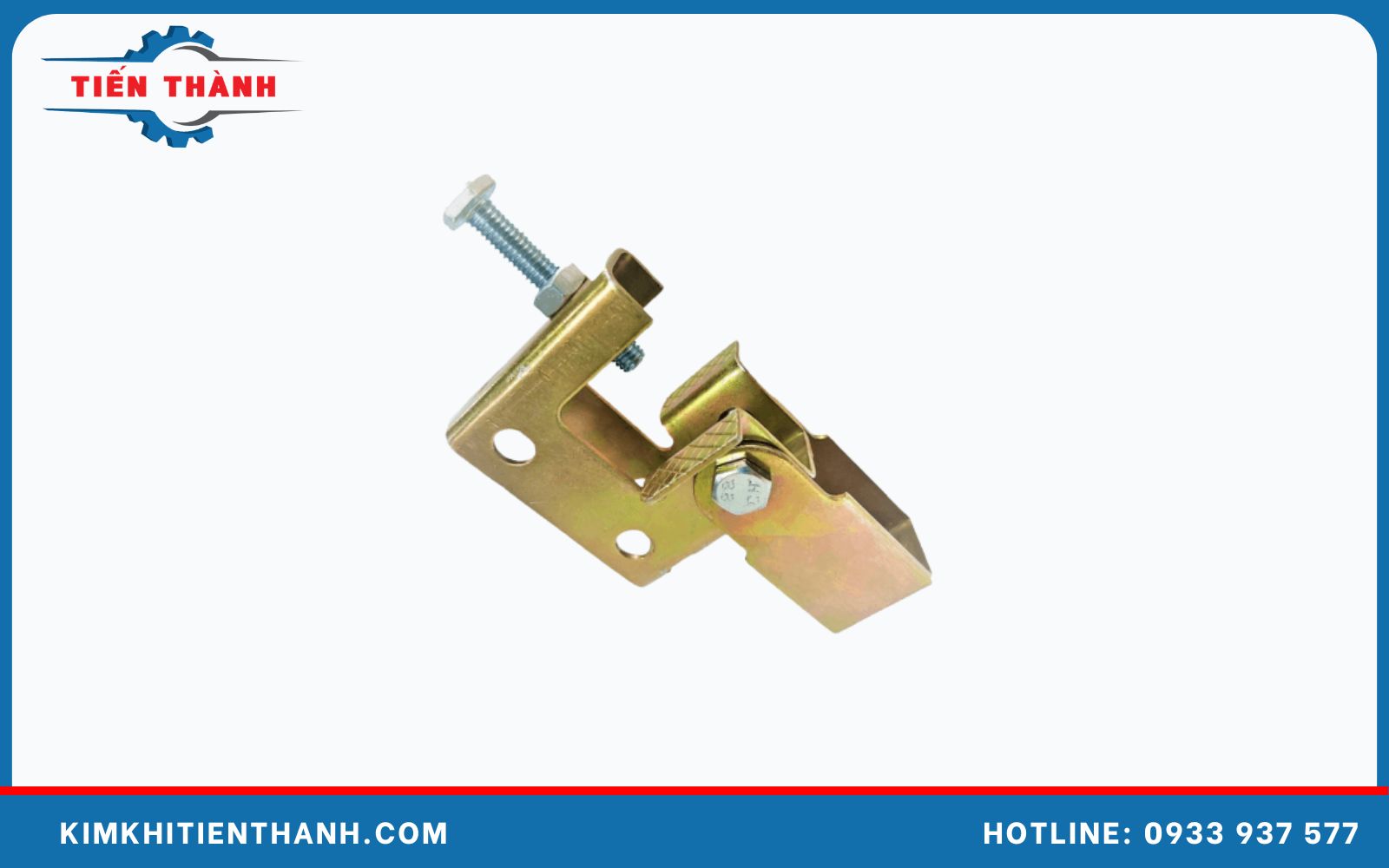 Kẹp treo ty ren màu vàng