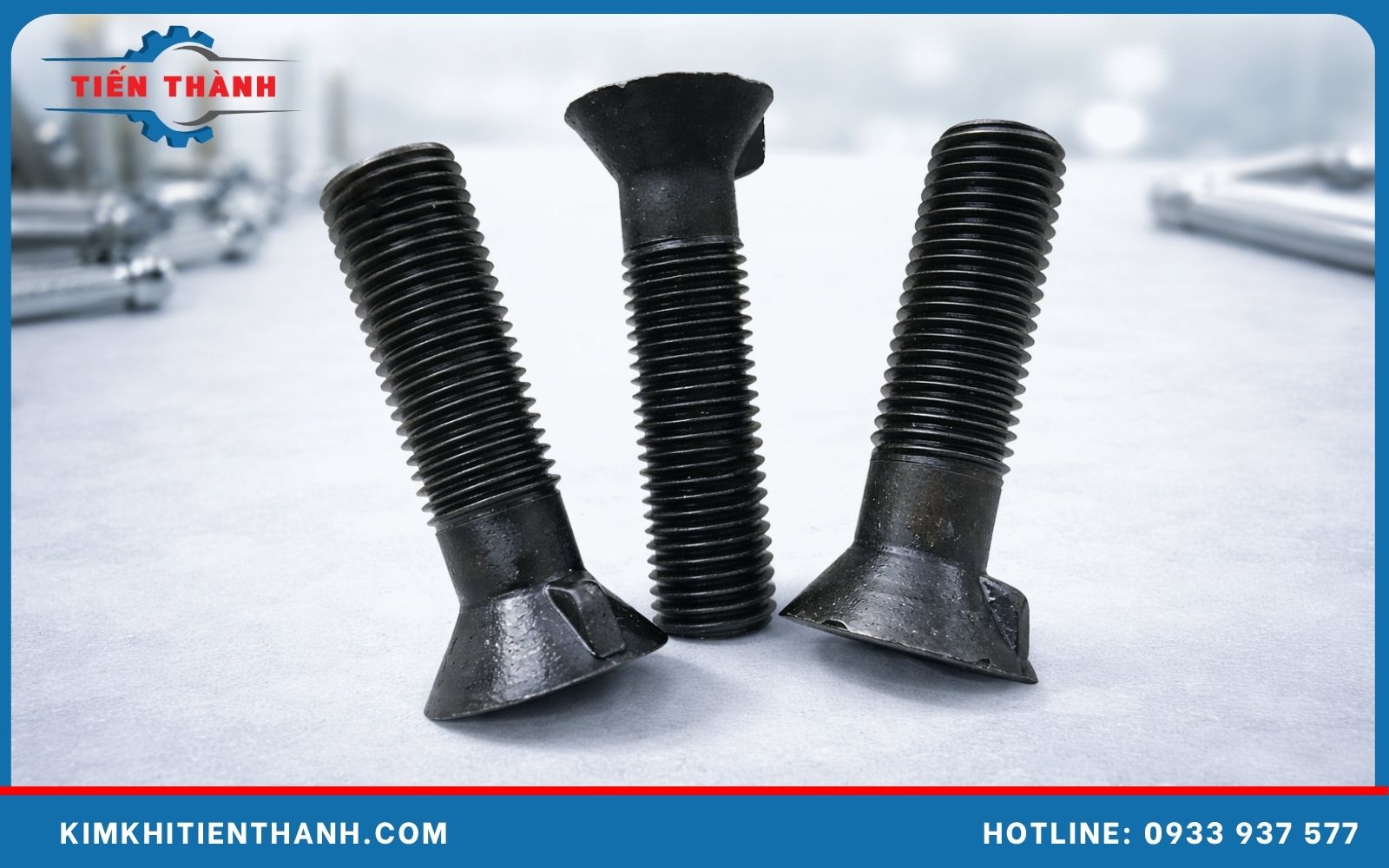 Bulong côn ngạnh cường độ cao có phần thân có ngạnh giúp tăng khả năng bám siết Bu lông côn ngạnh là gì?