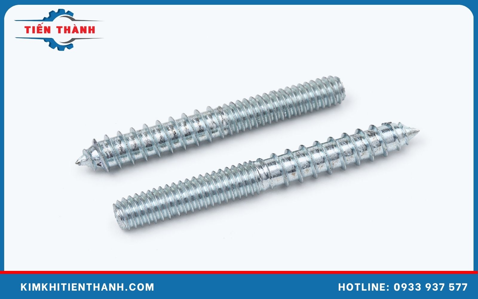 Đinh vít 2 đầu thép carbon