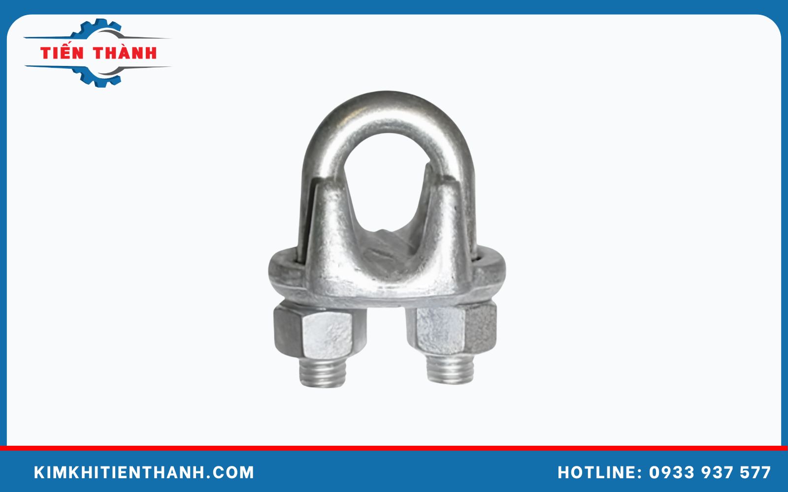 Khóa cáp inox D6 chuyên dụng để có định đầu cáp inox, có khả năng chống ăn mòn tốt và độ bền cao Khóa cáp inox D6