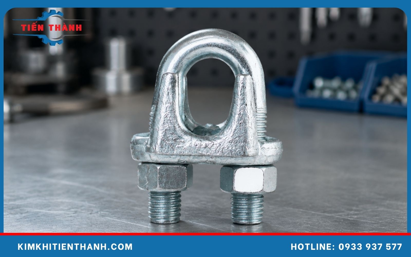 Khóa cáp D6 có công dụng siết chặt phần đầu cáp, giữ sợi cáp ổn định trong quá trình sử dụng Mô tả khóa cáp D6