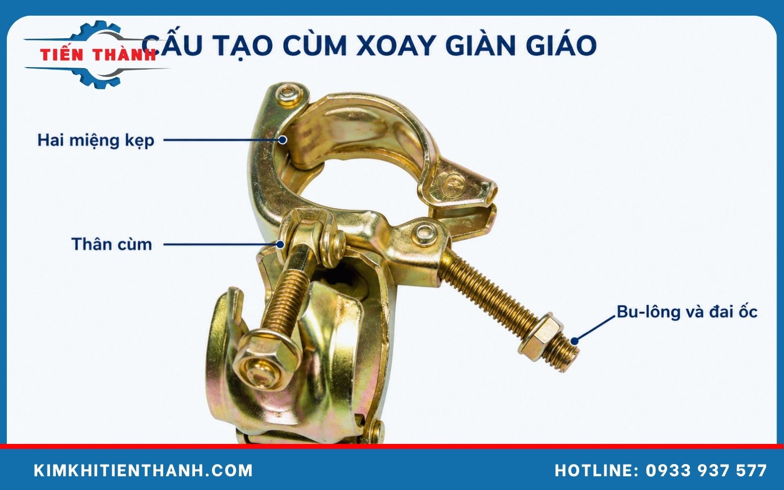cấu tạo cùm xoay cấu tạo cùm xoay
