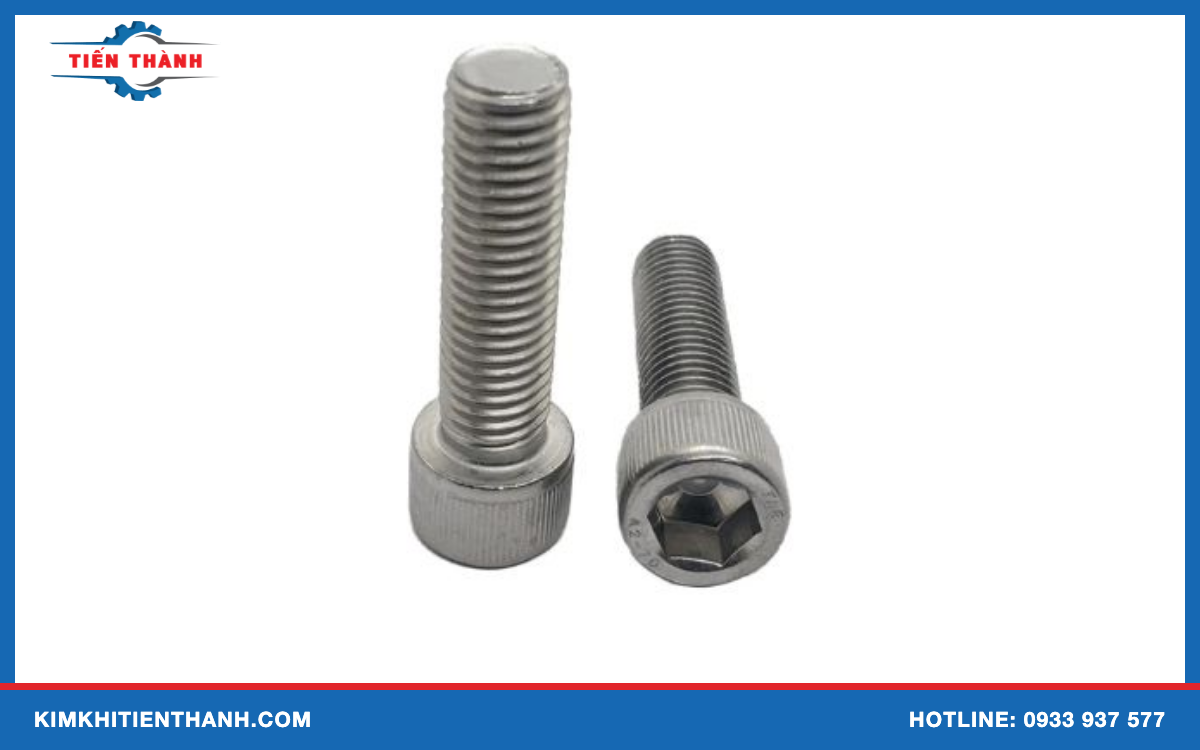 Vít lục giác chìm đầu trụ DIN 912 bằng inox 304