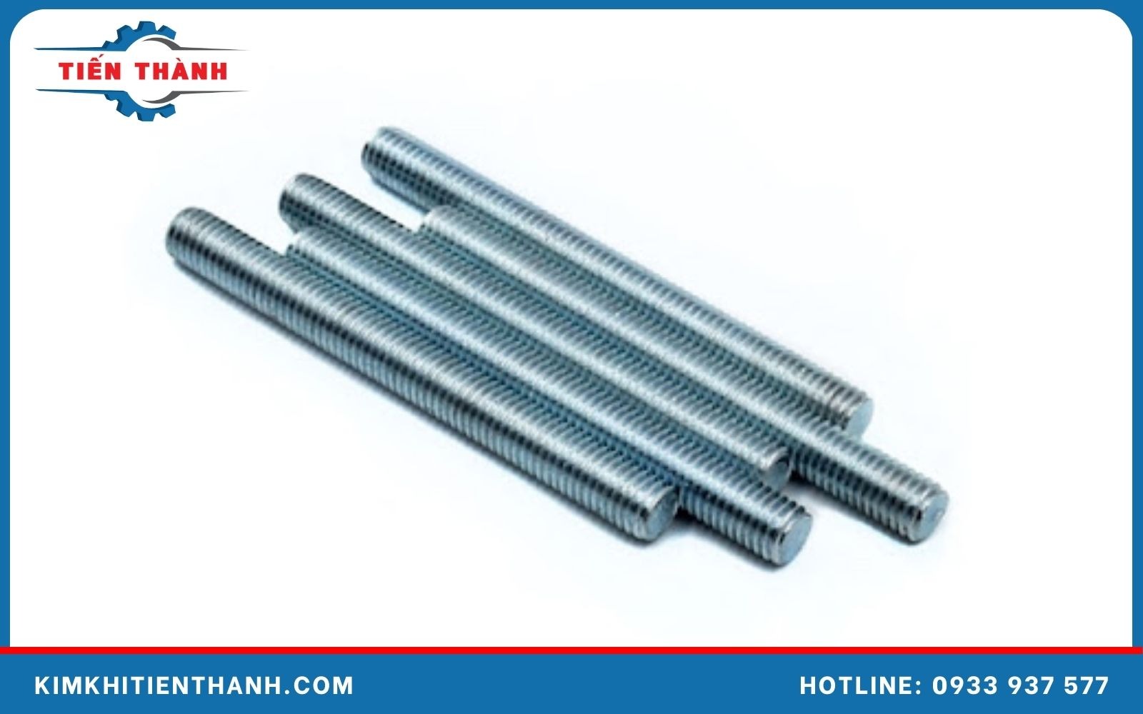 Đoạn ty ren M10 mạ kẽm cắt sẵn
